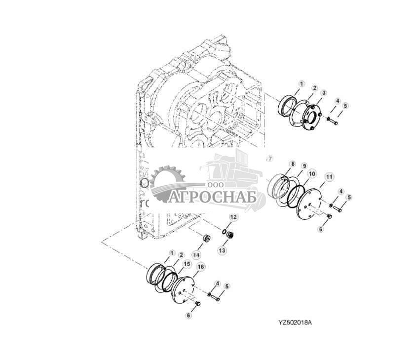 TRANSMISSION FRONT HOUSING GROUP (9620) 